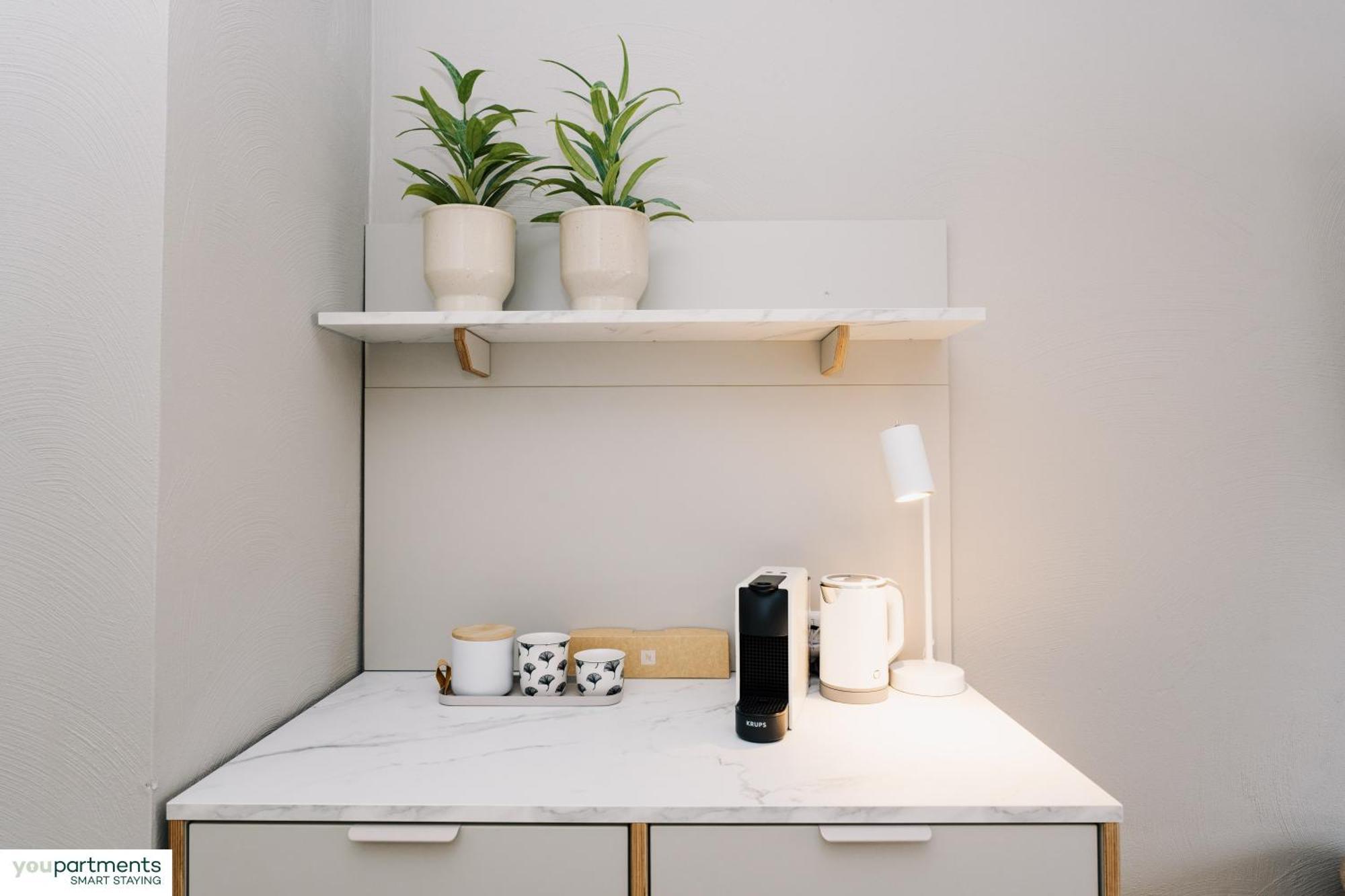 Youpartments - Zentrale Micro Apartments Kaiserslautern Kamer foto